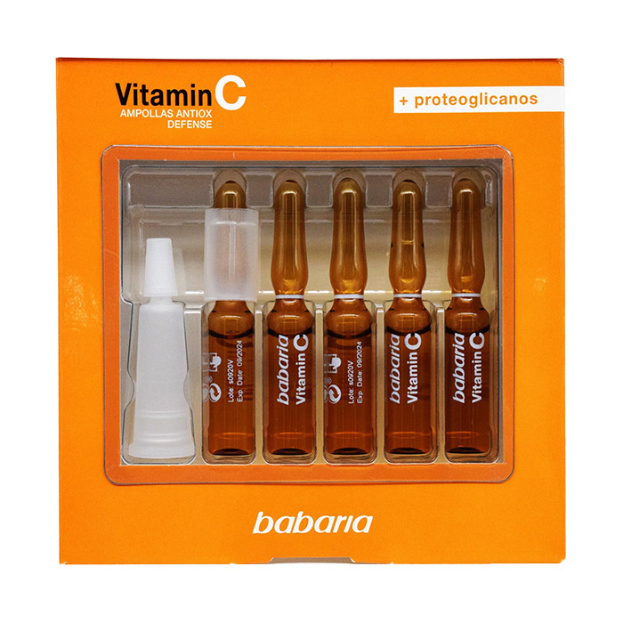 ویال روشن کننده باباریا مدل Vitamin C حجم 2 میلی لیتر مجموعه 5 عددی