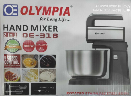 همزن کاسه دار المپیا مدل OE-318